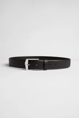 Ida Belt 3.5cm | Black & Silver