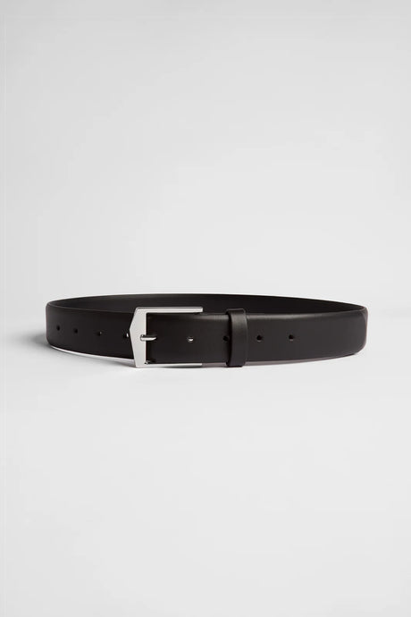 Ida Belt 3.5cm | Black & Silver