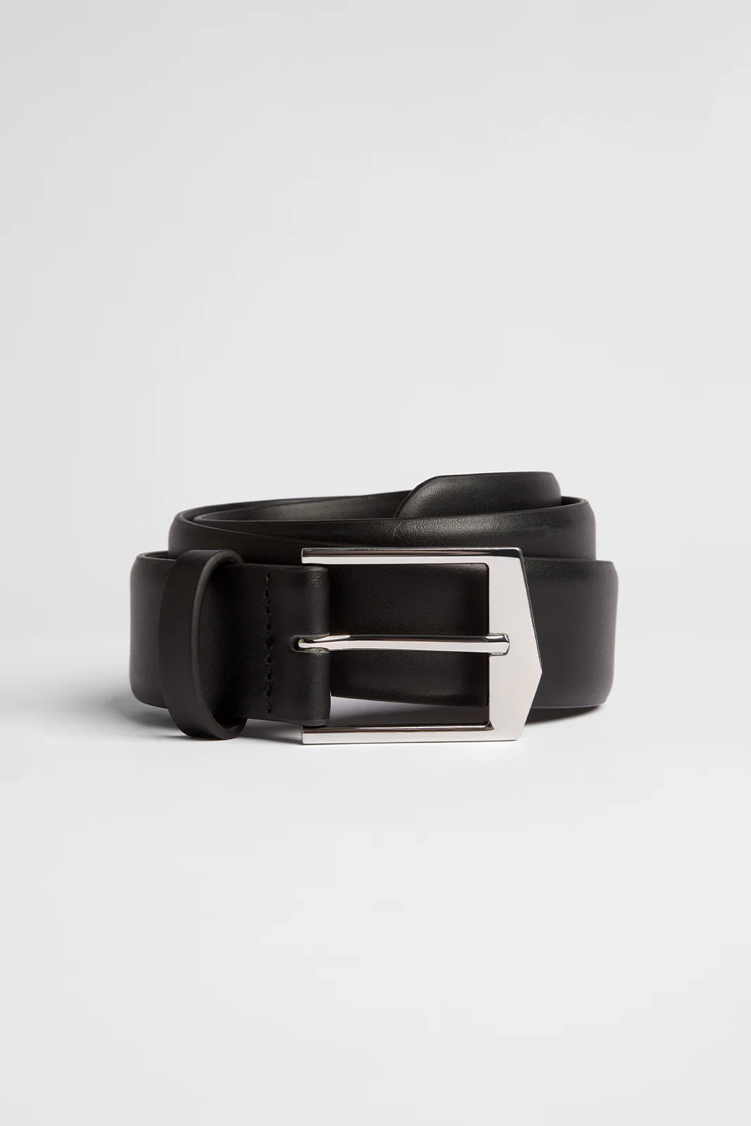 Ida Belt 3.5cm | Black & Silver