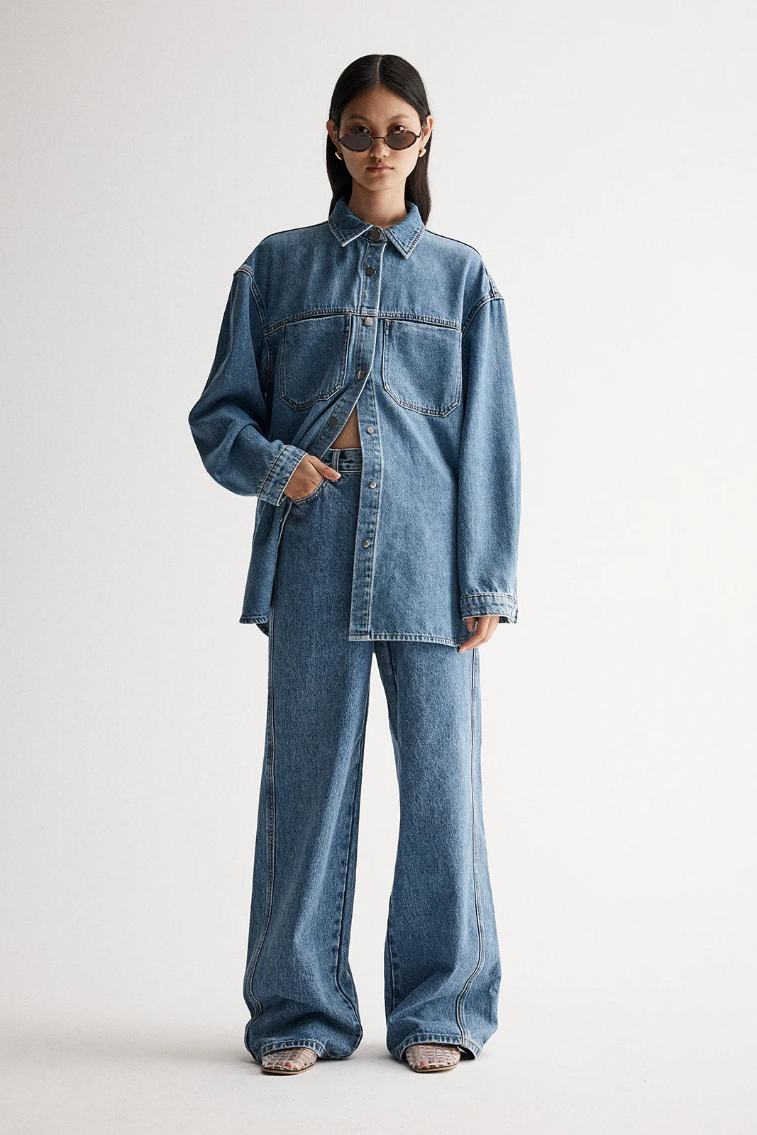 Odin Denim Shirt | Trinity Blue