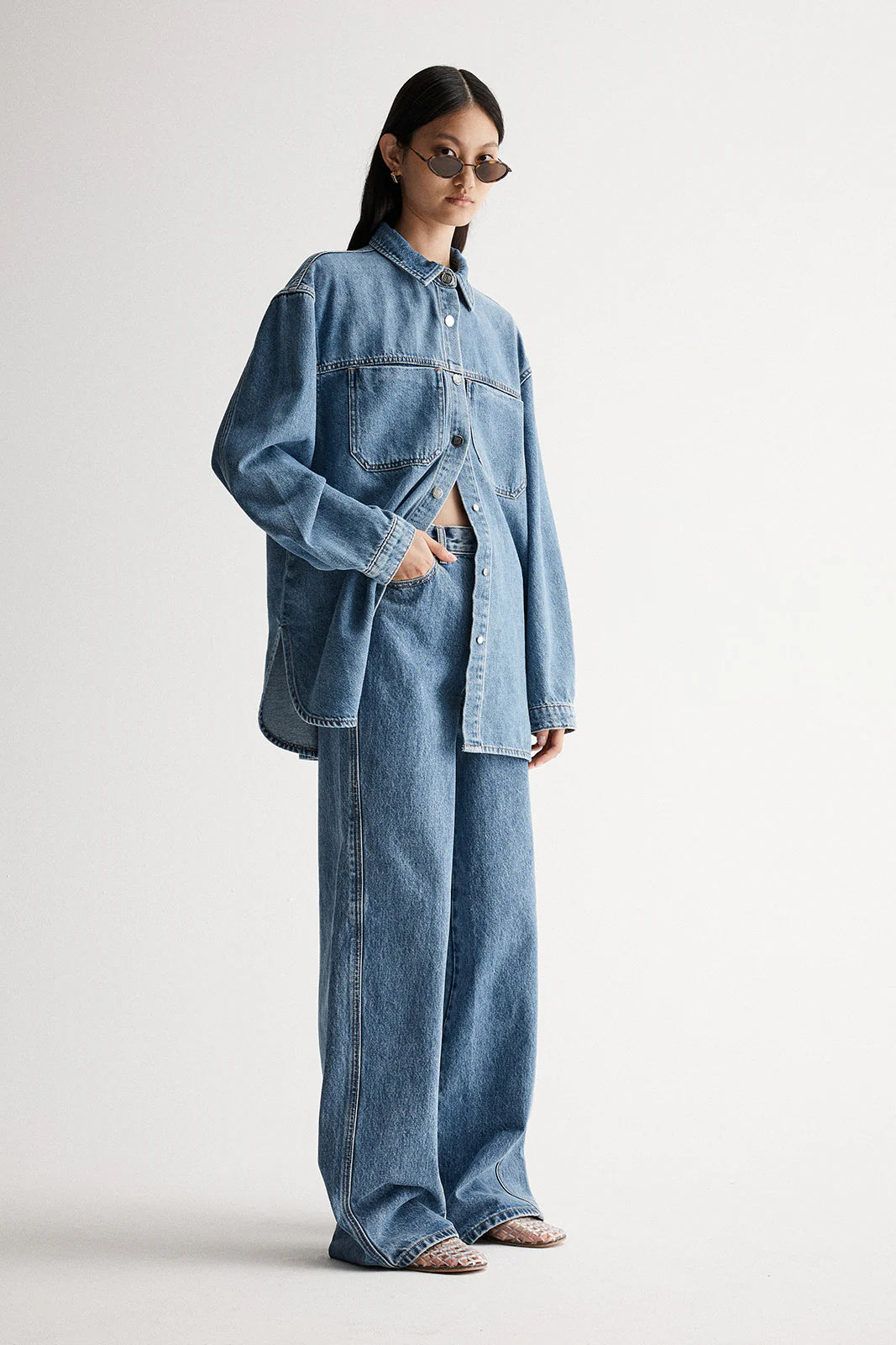 Odin Denim Shirt | Trinity Blue