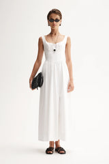 Sonia Maxi Dress | White