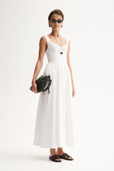 Sonia Maxi Dress | White