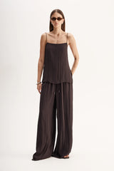 Beckett Top | Chocolate