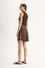 Hayes Knit Top | Chocolate