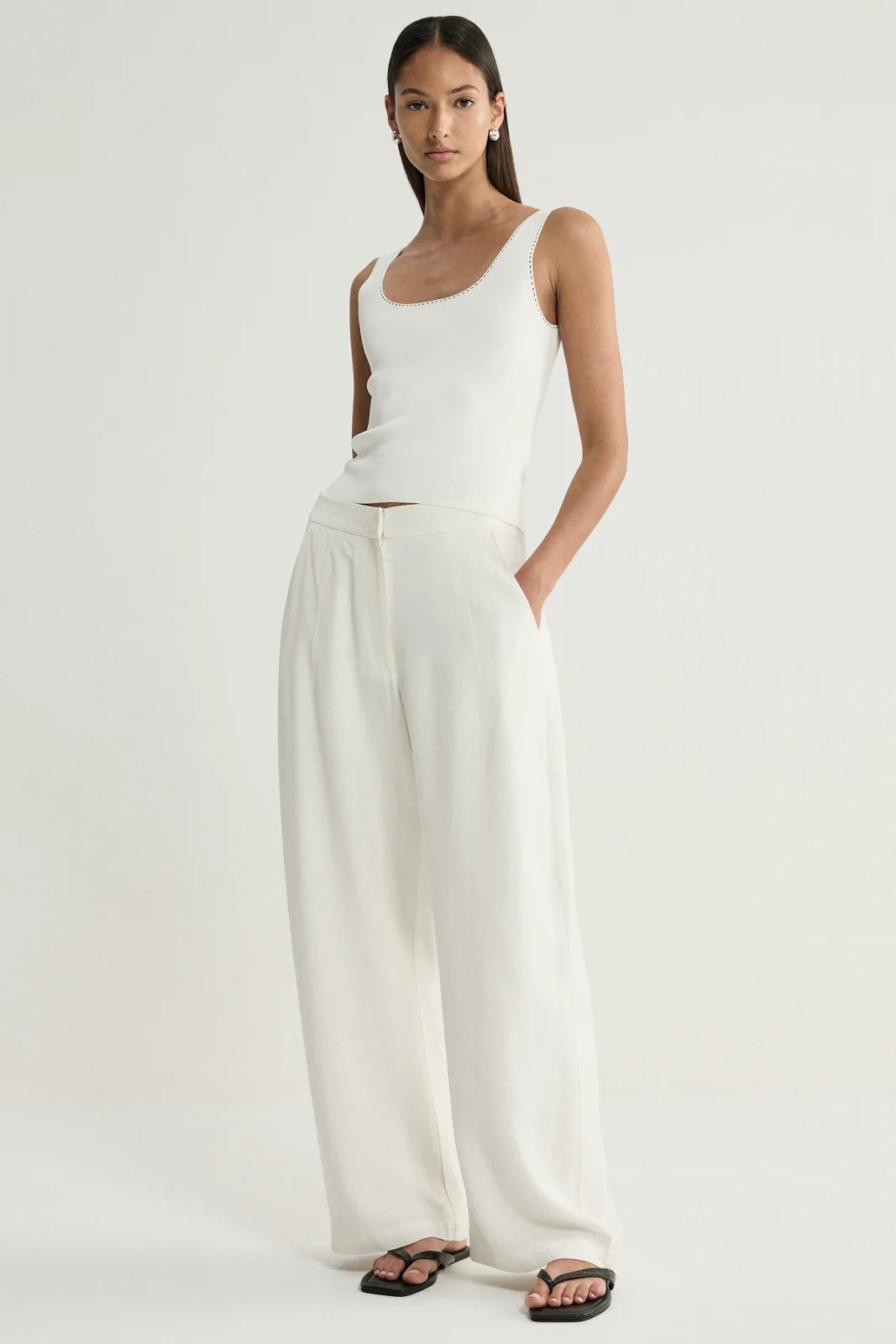 Tori Pant | White