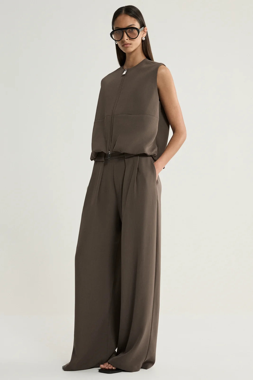 Margot Vest | Taupe
