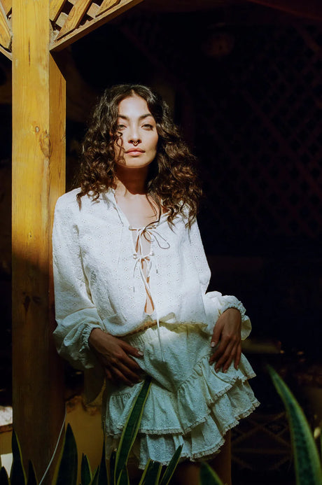 Kaya Anglaise Alba Blouse