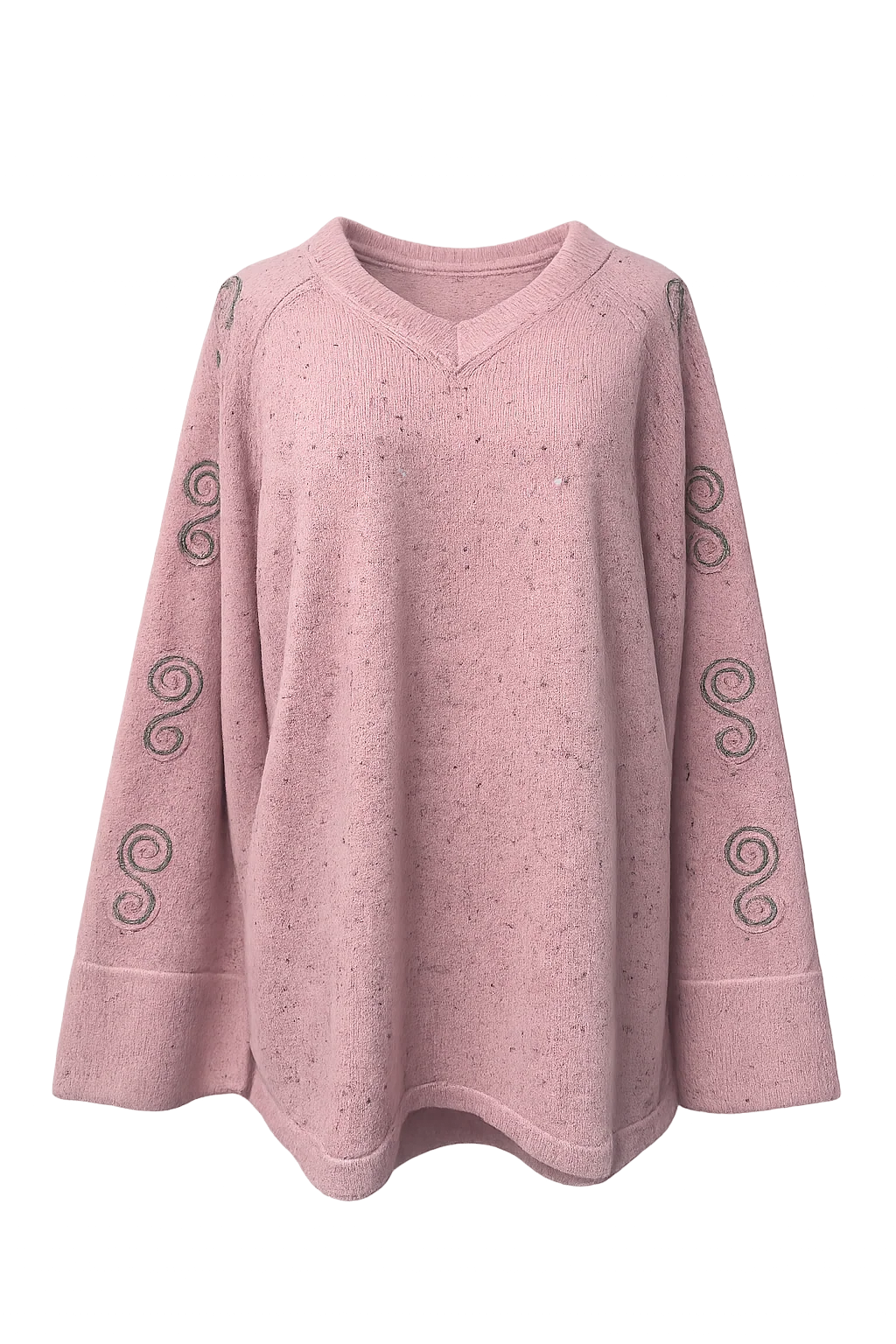 Speckle Liric Chunky Knit Jumper | Pink