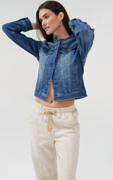 Elonnie Denim Jacket | Blue