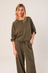 Wide Leg Pants | Vison