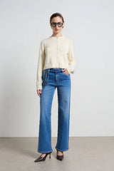 Molly Straight Leg Jean | Rodeo Blue