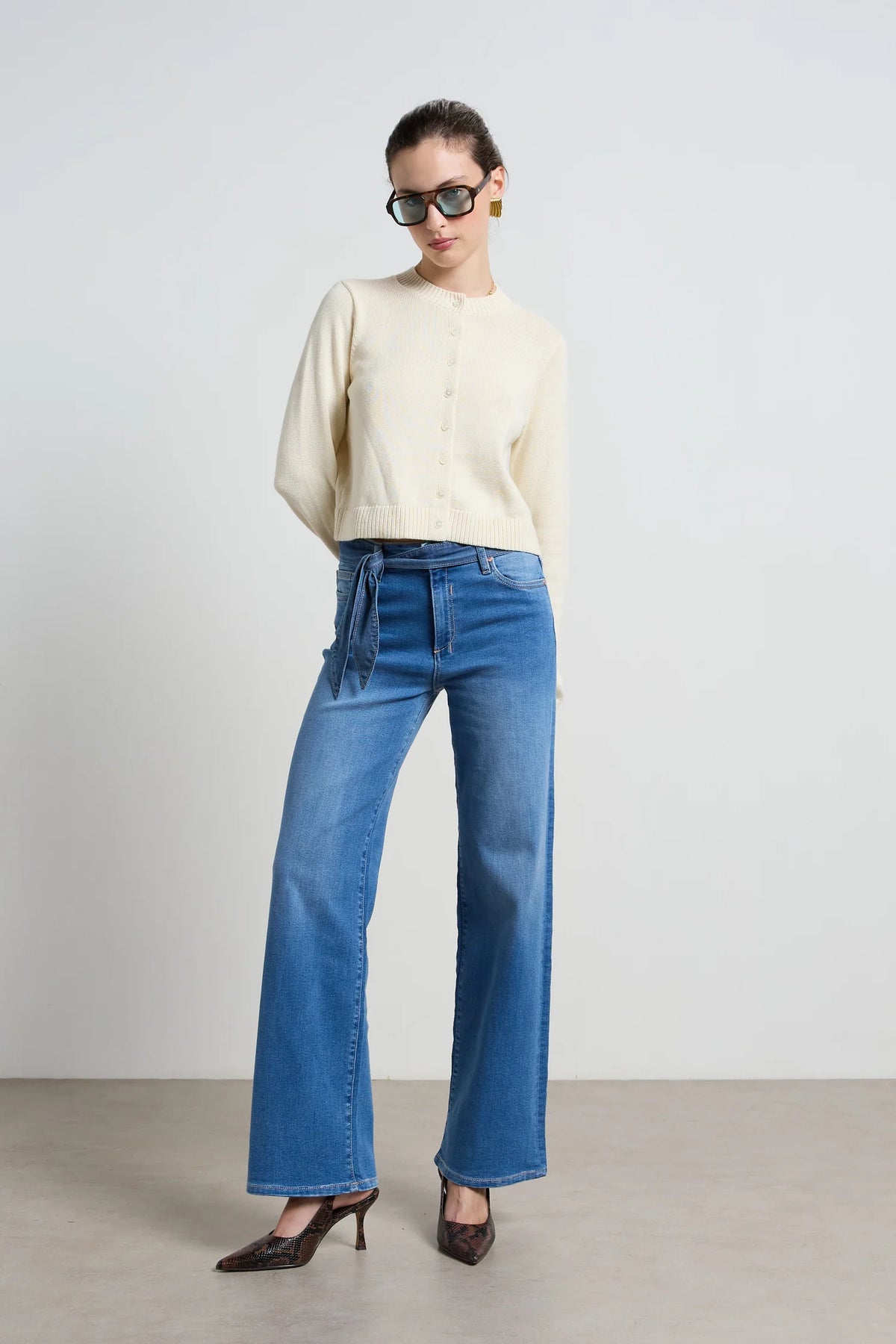 Molly Straight Leg Jean | Rodeo Blue
