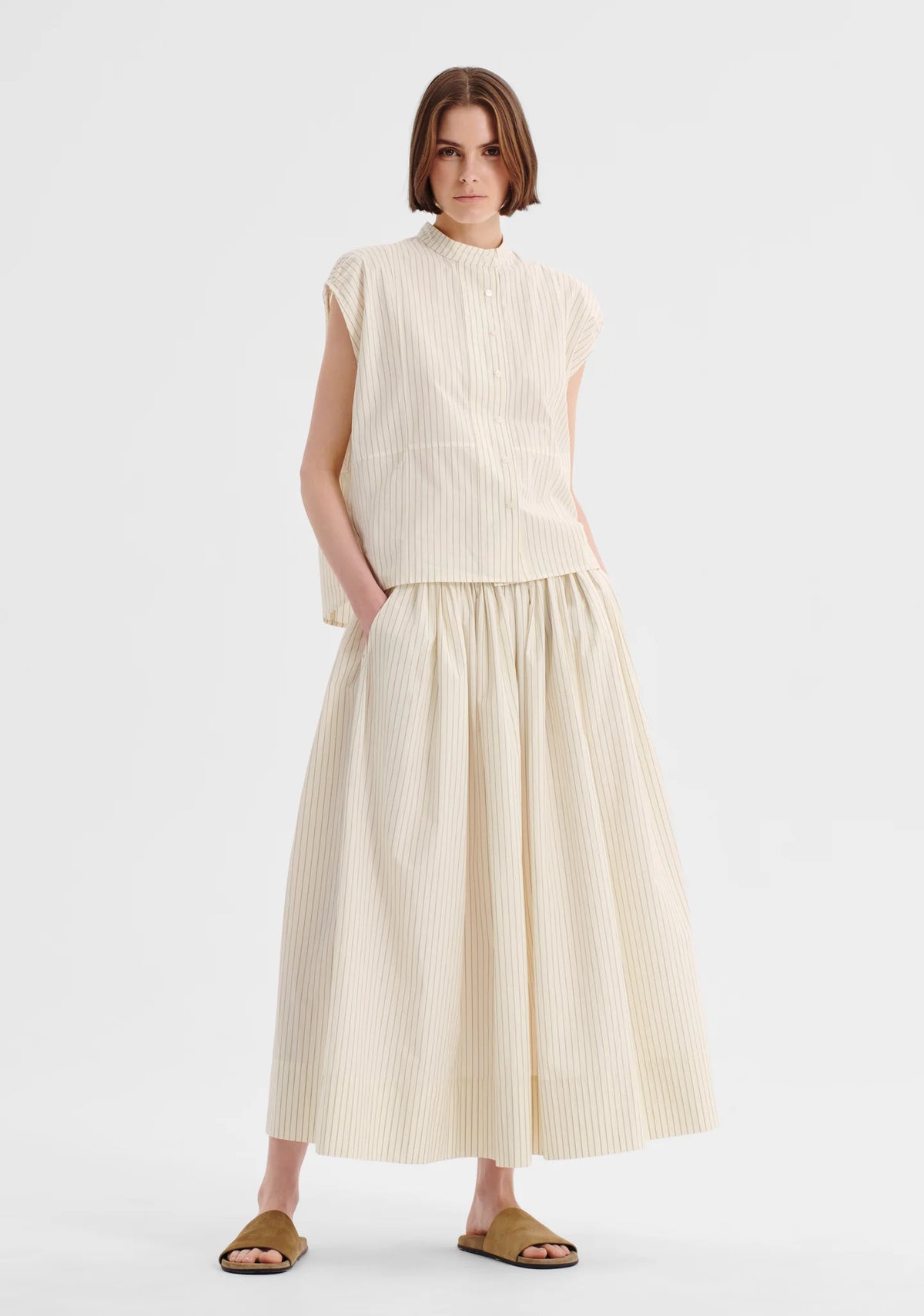 Evie Skirt | Stripe