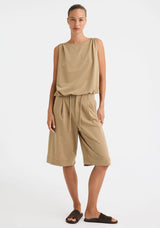 Brixton Bermuda Short | Biscuit