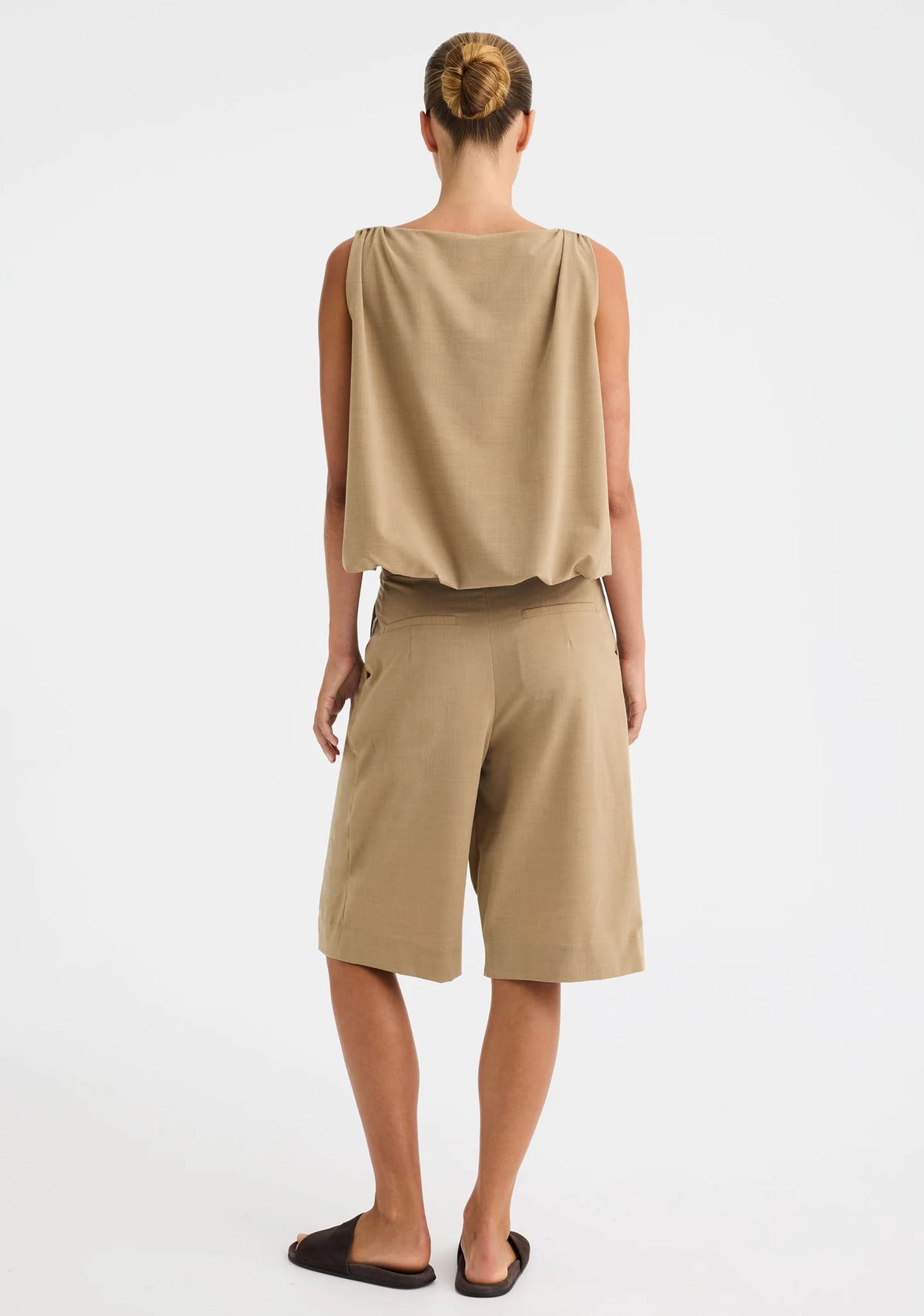 Brixton Bermuda Short | Biscuit