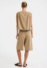 Brixton Bermuda Short | Biscuit