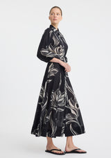 Candice Shirt Dress | Print