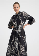 Candice Shirt Dress | Print