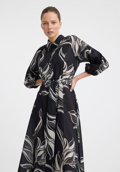 Candice Shirt Dress | Print