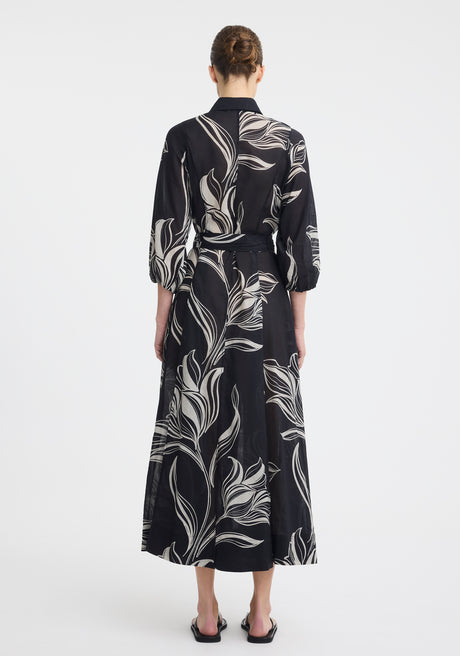 Candice Shirt Dress | Print
