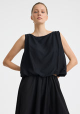 Celine Bubble Top | Black