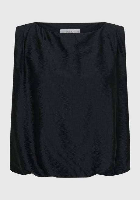Celine Bubble Top | Black