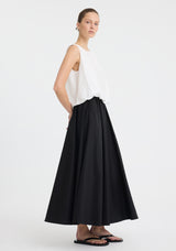 Celine Bubble Top | White