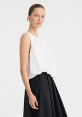 Celine Bubble Top | White