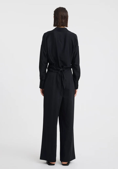 Celine Wrap Shirt | Black