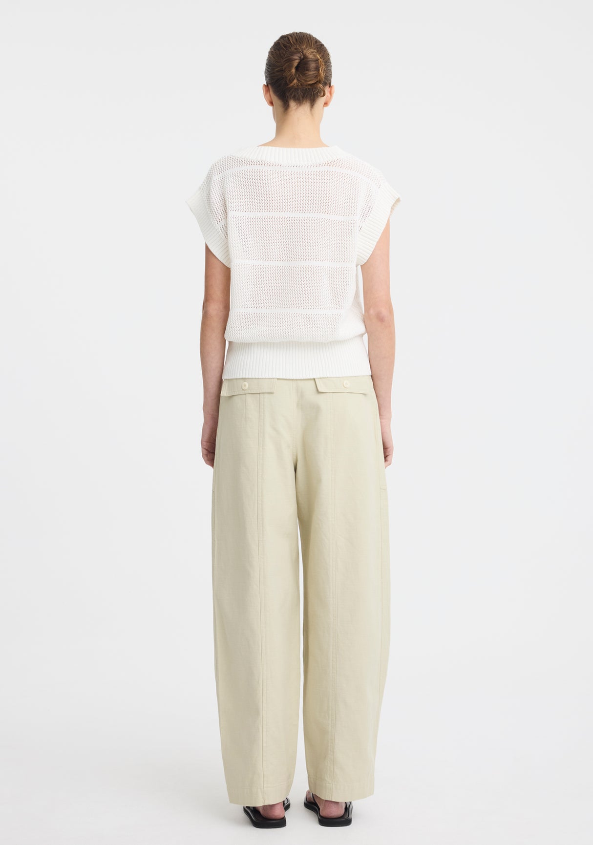 Charlie Cargo Pant | Chalk