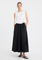 Celine Bubble Top | White