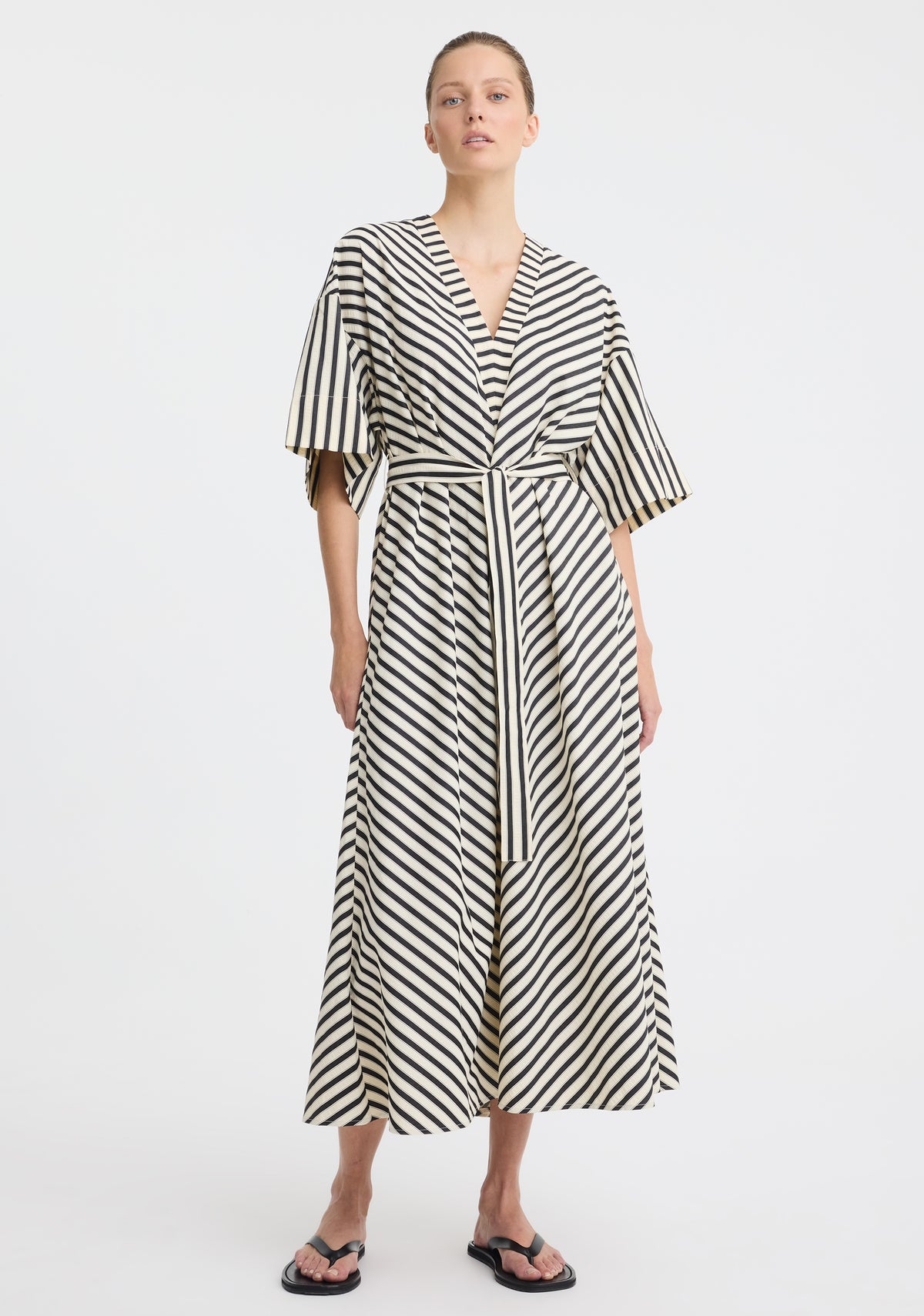 Marina Midi Dress | Stripe