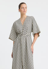 Marina Midi Dress | Stripe