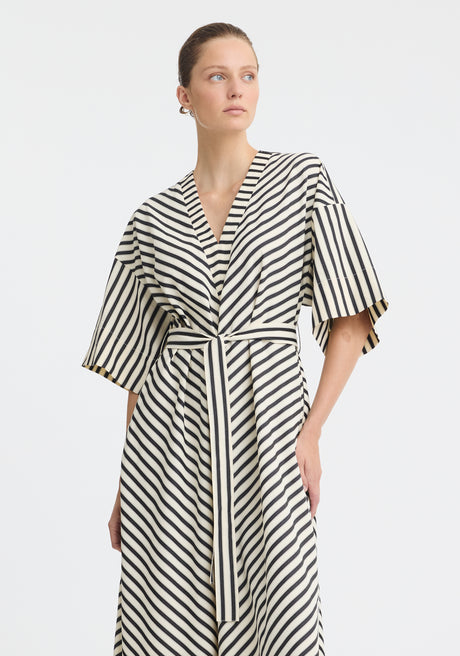 Marina Midi Dress | Stripe