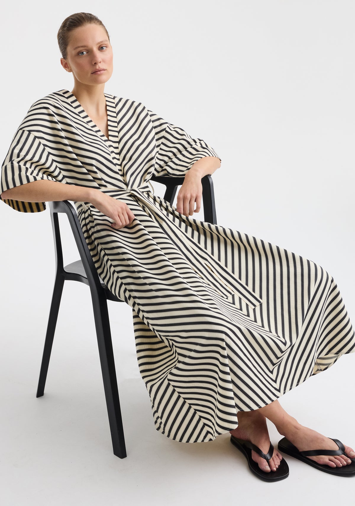 Marina Midi Dress | Stripe