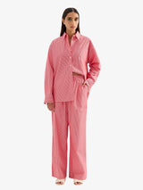 Anouk Stripe Shirt | Red Stripe