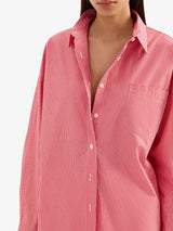 Anouk Stripe Shirt | Red Stripe