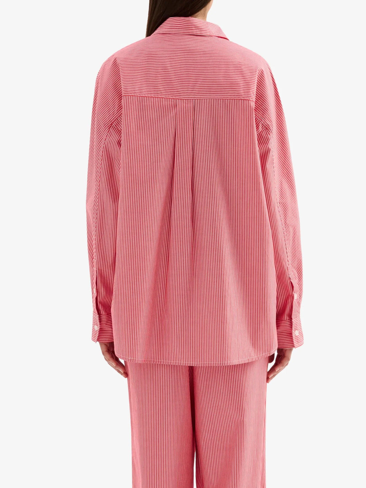 Anouk Stripe Shirt | Red Stripe