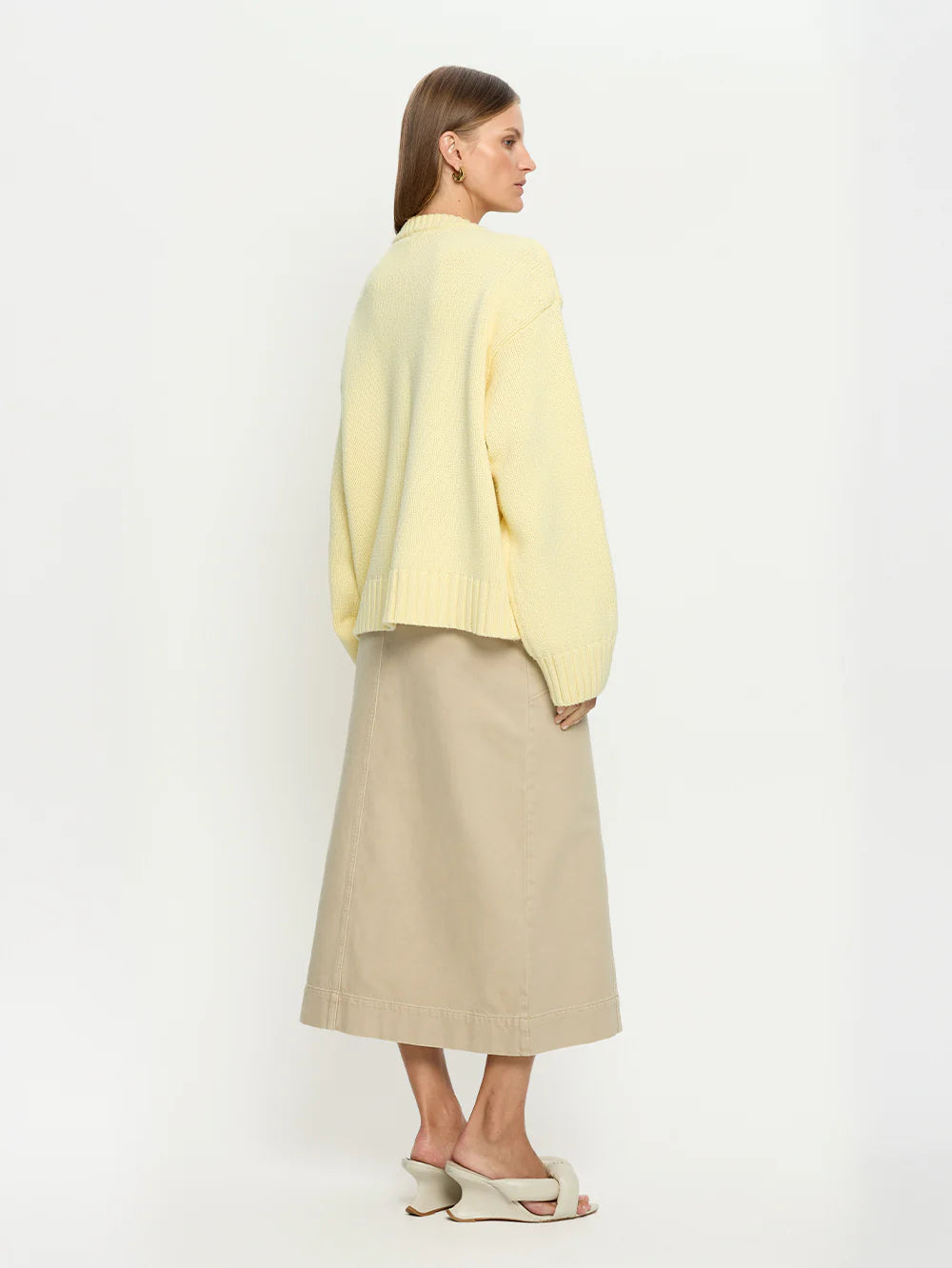 Odette Crew Neck Jumper | Butter