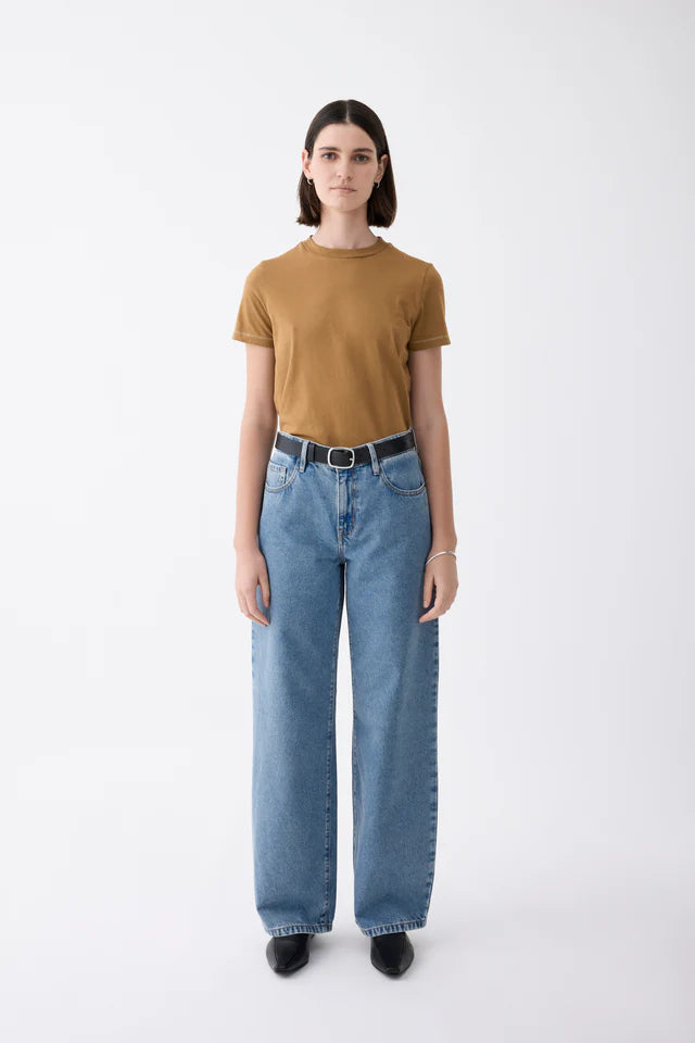 Avril Mid Slouchy Wide Jean | Heirloom