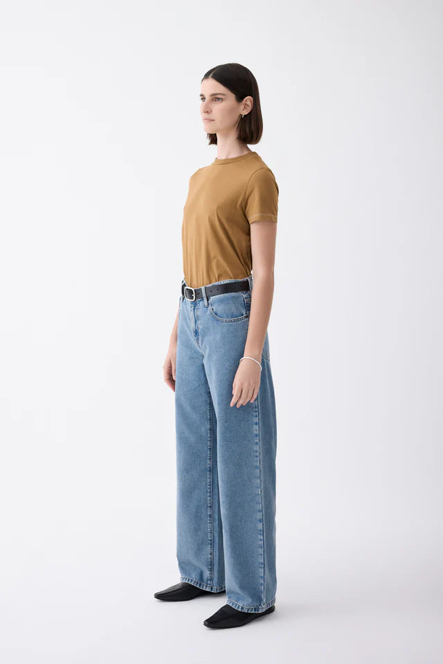 Avril Mid Slouchy Wide Jean | Heirloom