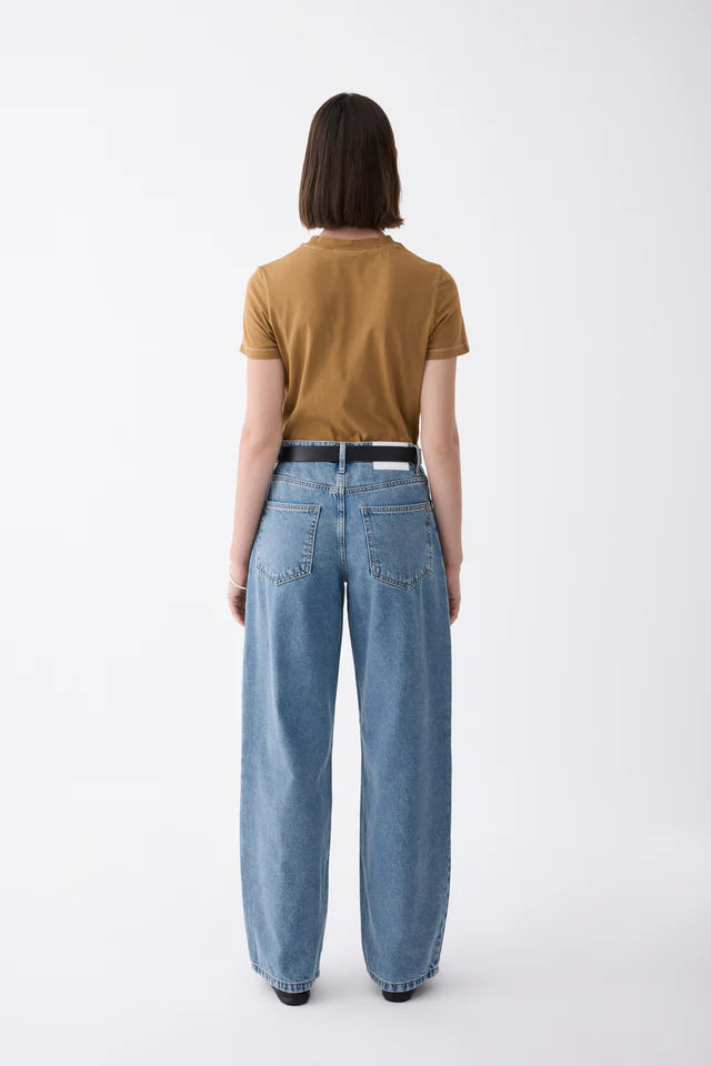 Avril Mid Slouchy Wide Jean | Heirloom