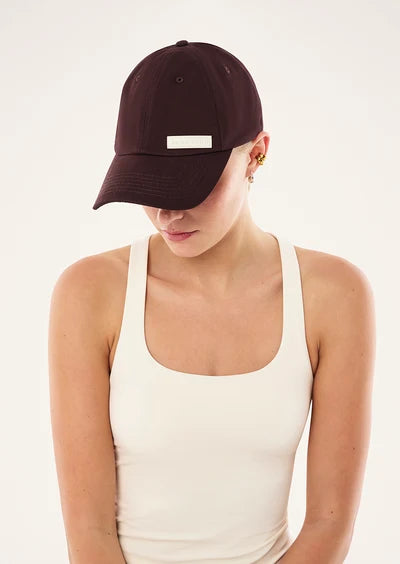 Logo Cap | Dark Plum