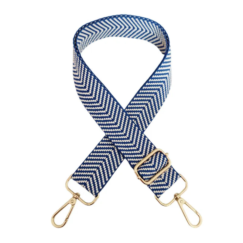 One Team One Dream Beaded Purse Strap, Blue Gold – Chic Soul
