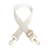 Bag Strap Polyester Colour Block | White