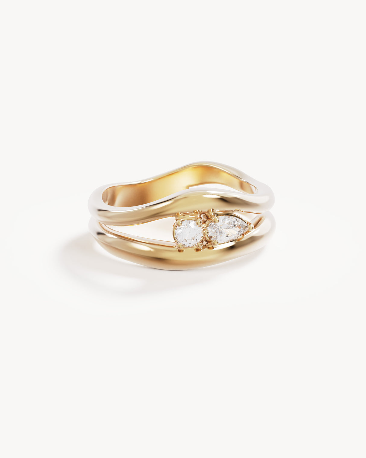 18k Gold Vermeil Celestial Path Ring