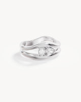 Stirling Silver Celestial Path Ring