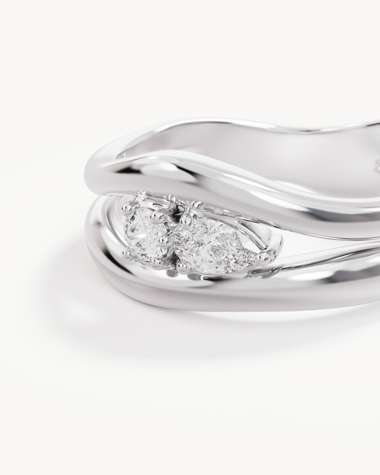 Stirling Silver Celestial Path Ring