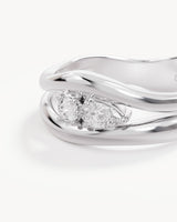 Stirling Silver Celestial Path Ring